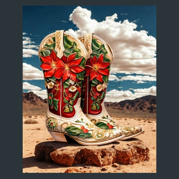 Cowboy-Boots-3-metal-prints-posters-mouse-pads