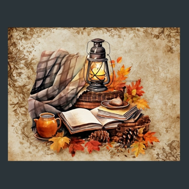Cozy Autumn 36 – Metal Print &amp; Mouse Pad | ChromaLuxe | Made in Iowa USA