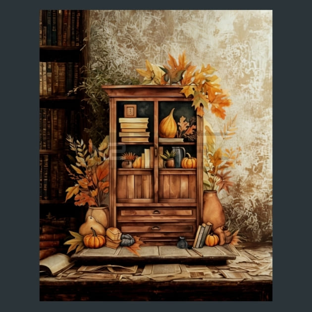 Cozy Autumn 45 – Metal Print &amp; Mouse Pad | ChromaLuxe | Made in Iowa USA