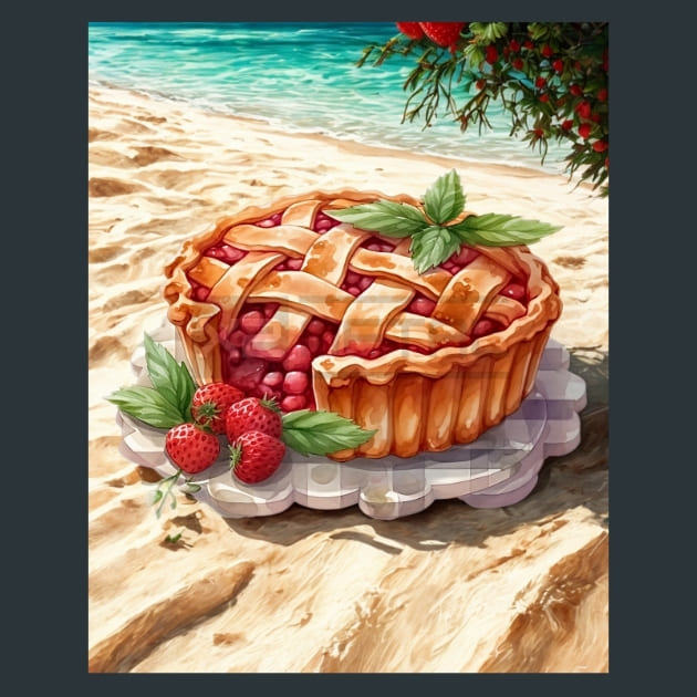 Cozy Summer 33 Metal Wall Art and Desktop Mouse Pad by X2Metal