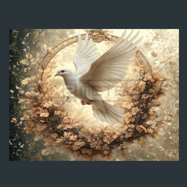Cross Birds 26 Metal Wall Art and Desktop Mouse Pad by X2Metal
