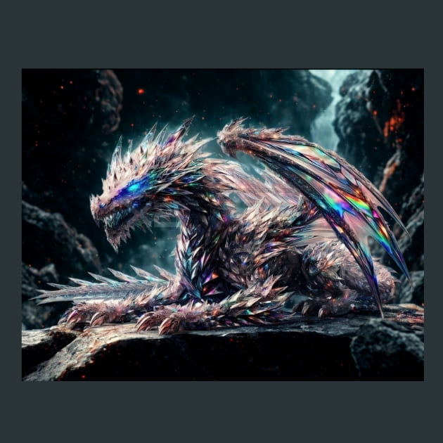 Crystal_Dragon_metal_prints_posters_mouse_pads