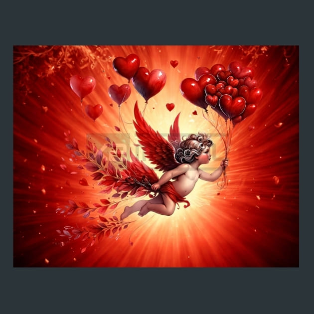 Cupid Cuties 4 – Metal Print &amp; Mouse Pad | ChromaLuxe | Made in Iowa USA