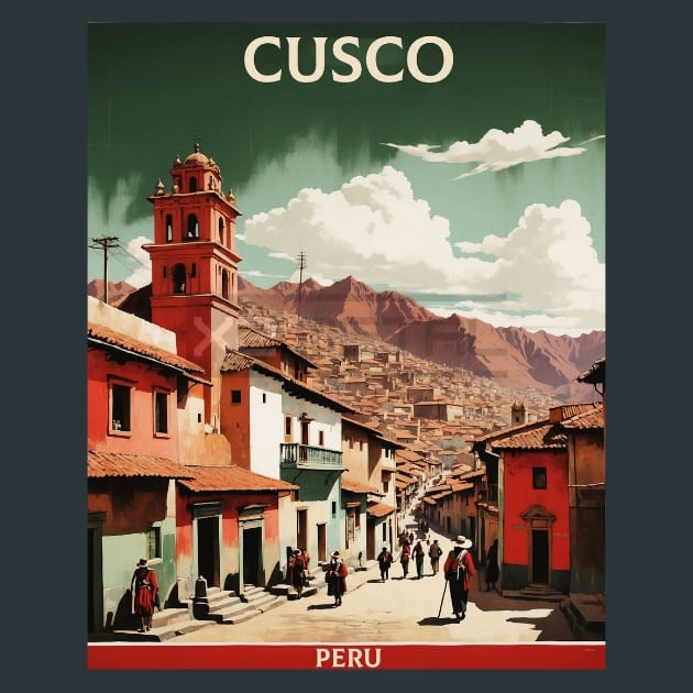 Cusco Peru 2 Metal Prints Posters and Mouse Pads