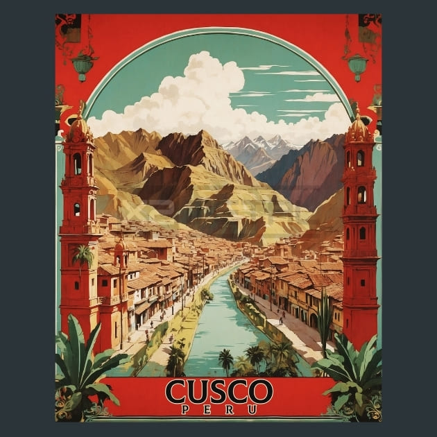 Cusco Peru  Metal Prints Posters and Mouse Pads