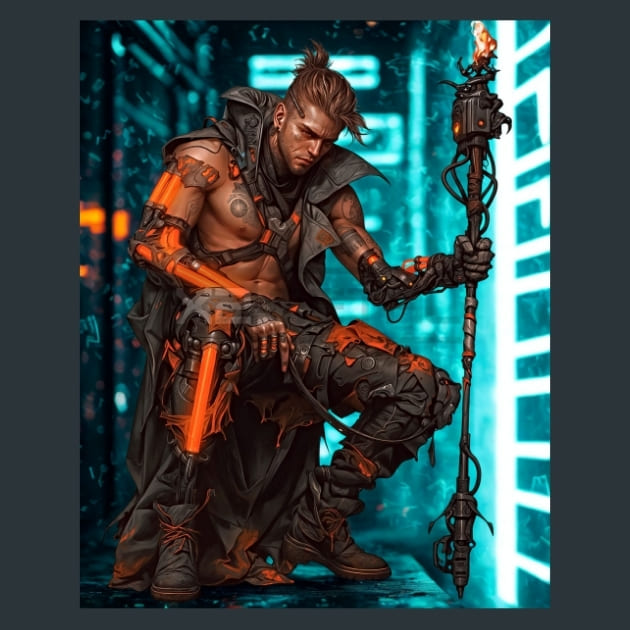 CyberValor X21 Metal Wall Art and Desktop Mouse Pad by X2Metal