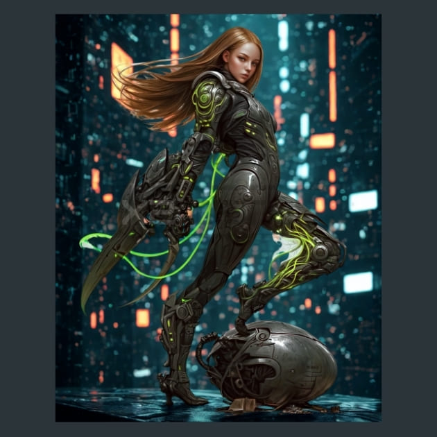 CyberValor X2 Metal Wall Art and Desktop Mouse Pad by X2Metal