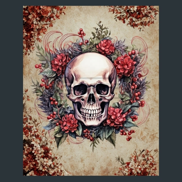 Dark Christmas 18 Metal Wall Art and Desktop Mouse Pad by X2Metal