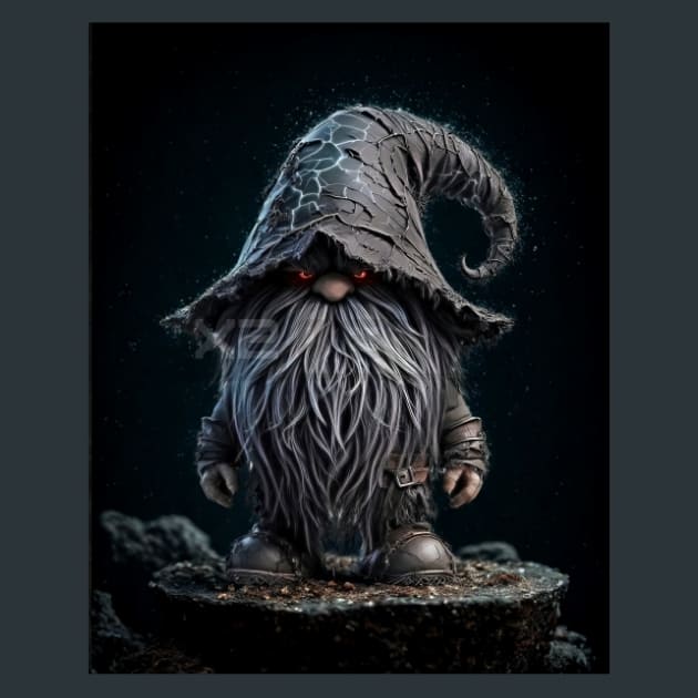 Dark_Gnome_metal_prints_posters_mouse_pads