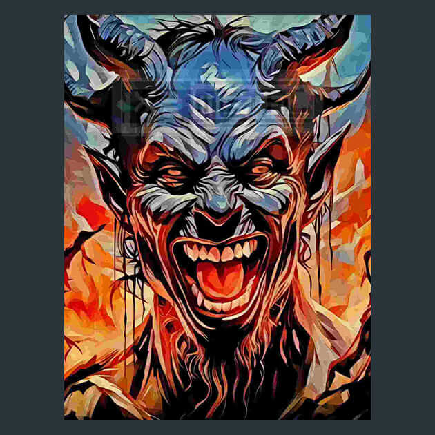 Dark Hellscape – Metal Print &amp; Mouse Pad | ChromaLuxe | Made in Iowa USA