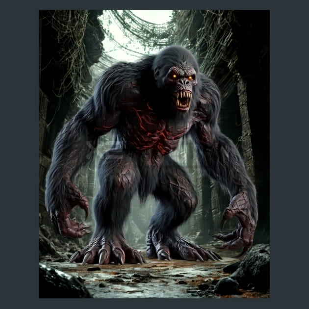 Dark_Mapinguari_metal_prints_posters_mouse_pads
