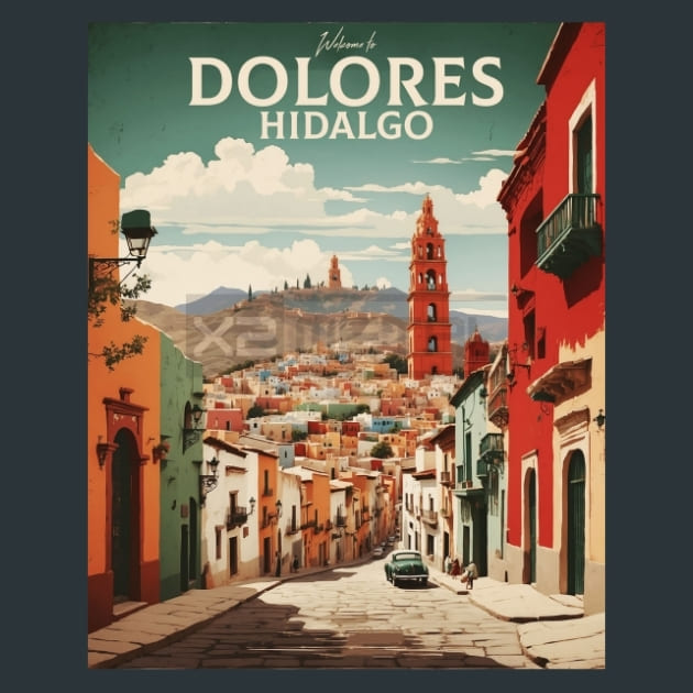 Dolores Hidalgo Guanajuato Mexico Metal Prints Posters and Mouse Pads