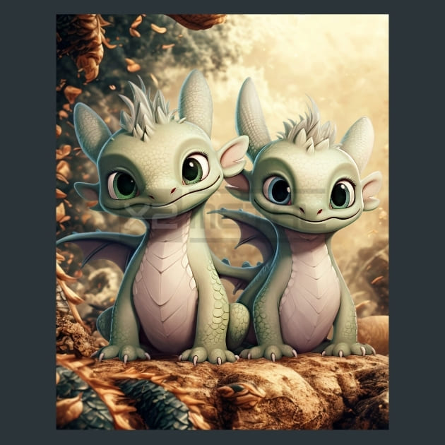 Dragons-tale-3-Kids-metal-prints-posters-mouse-pads