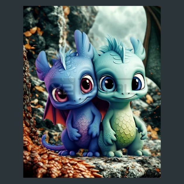 Dragons-tale-5-Kids-metal-prints-posters-mouse-pads