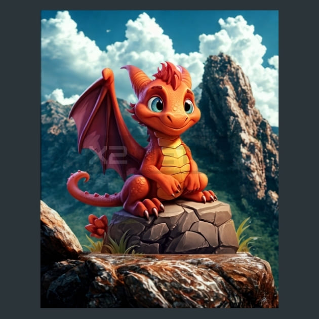 Dragons-tale-9-Kids-metal-prints-posters-mouse-pads