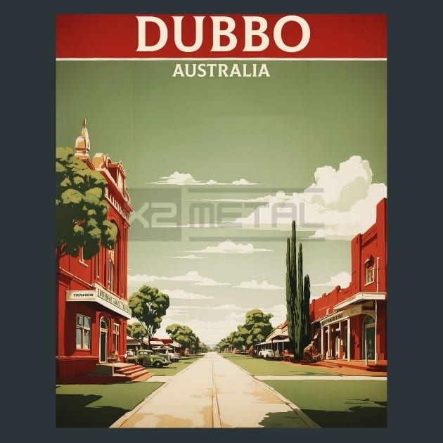 Dubbo Australia Metal Prints Posters And – Metal Print &amp; Mouse Pad | ChromaLuxe | Made in Iowa USA