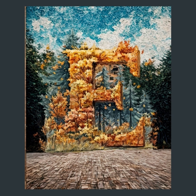 Autumn Alphabets Metal Prints, Posters &amp; – Metal Print &amp; Mouse Pad | ChromaLuxe | Made in Iowa USA