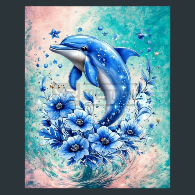 Echo in the Deep Metal Wall Art and Desktop Mouse Pad by X2Metal