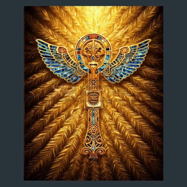 Egypt-Pyramids-Nile 27 Metal Wall Art and Desktop Mouse Pad by X2Metal