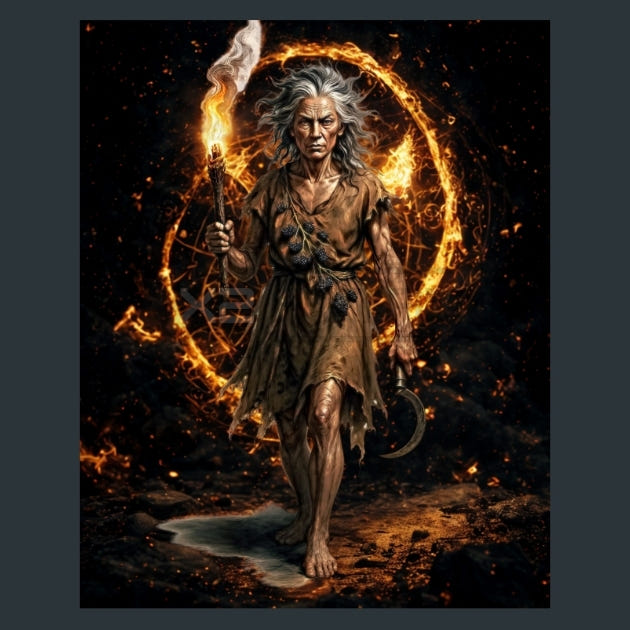 Elder - The_Seeker-Zodiac-Avatars Metal Wall Art and Desktop Mouse Pad by X2Metal