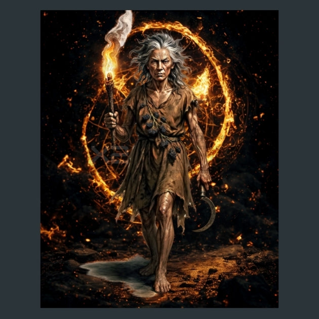 Elder - The_Seeker-Zodiac-Avatars Metal Wall Art and Desktop Mouse Pad by X2Metal