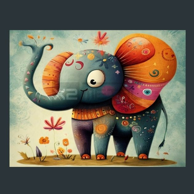 Elephant-2-Metal-Prints
