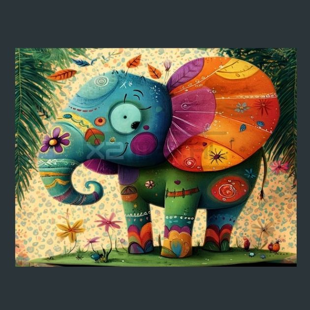 Elephant-6-Metal-Prints