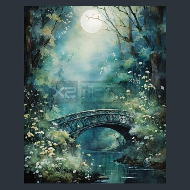 Enchanted Stars Metal Prints ,Posters and Mouse Pads