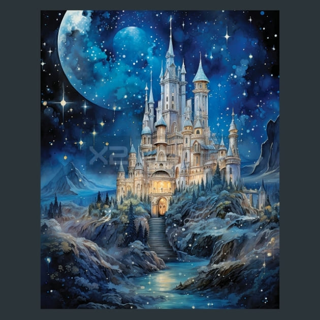 Enchanted Stars Metal Prints ,Posters and Mouse Pads