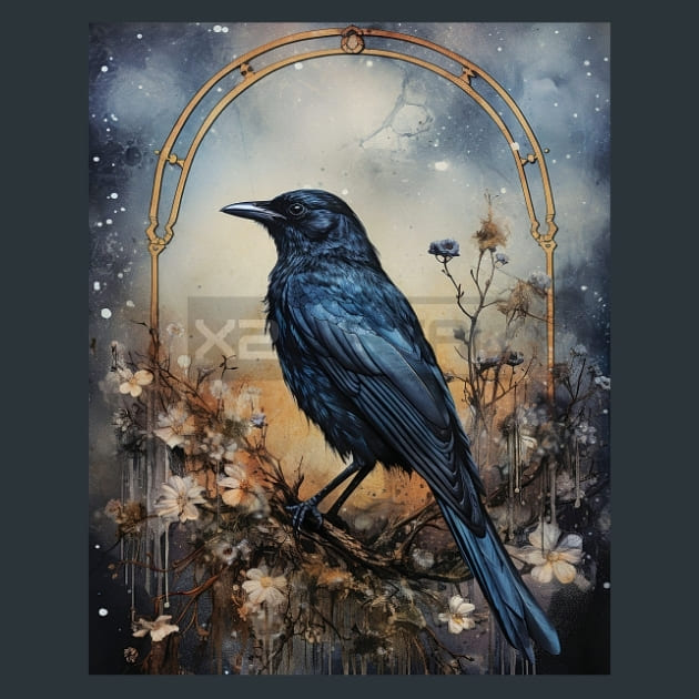 Enchanted Stars 54 Metal Wall Art and Desktop Mouse Pad by X2Metal