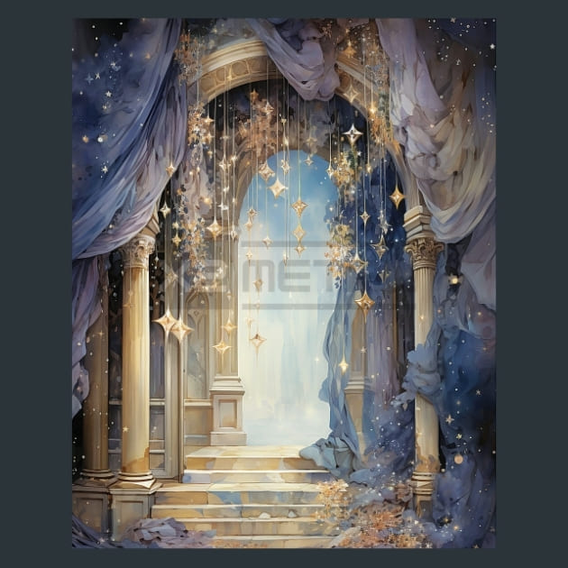 Enchanted Stars Metal Prints ,Posters and Mouse Pads