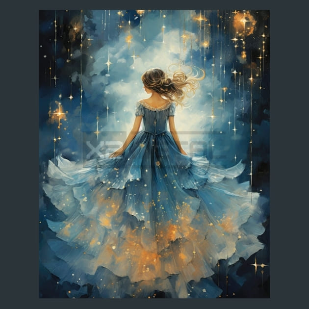 Enchanted Stars Metal Prints ,Posters and Mouse Pads