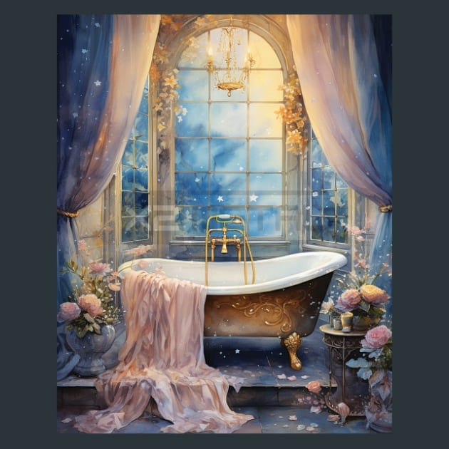 Enchanted Stars 81 Metal Wall Art and Desktop Mouse Pad by X2Metal