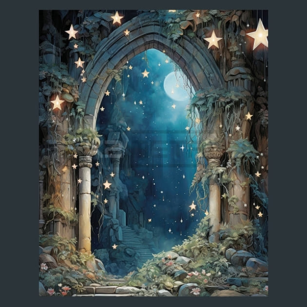 Enchanted Stars Metal Prints ,Posters and Mouse Pads