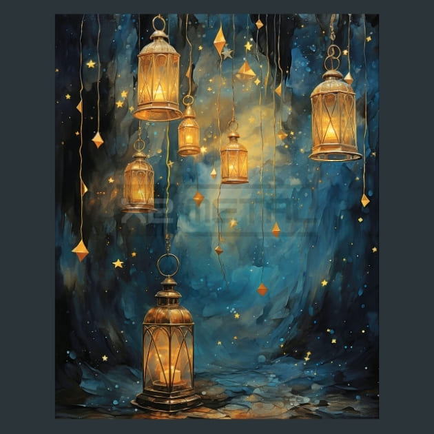 Enchanted Stars Metal Prints ,Posters and Mouse Pads