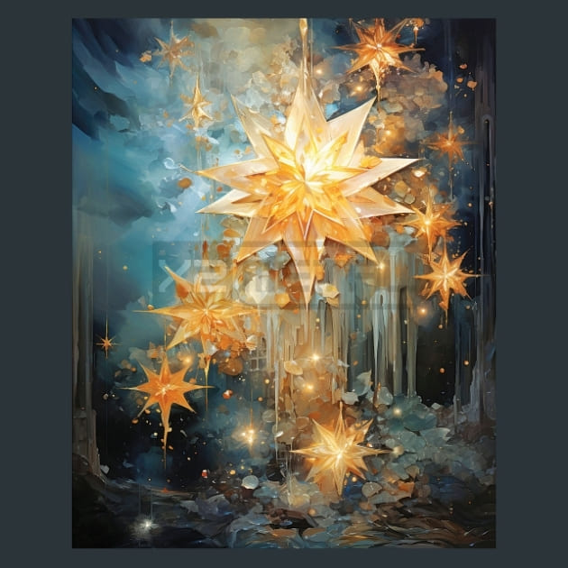 Enchanted Stars Metal Prints ,Posters and Mouse Pads