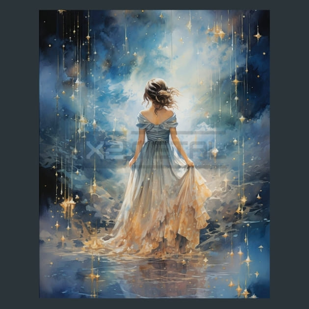 Enchanted Stars Metal Prints ,Posters and Mouse Pads
