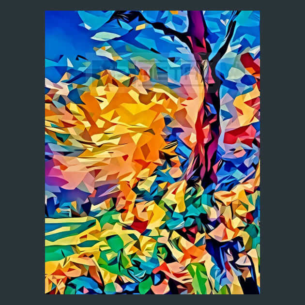 Expressive Brushstrokes – Metal Print &amp; Mouse Pad | ChromaLuxe | Made in Iowa USA