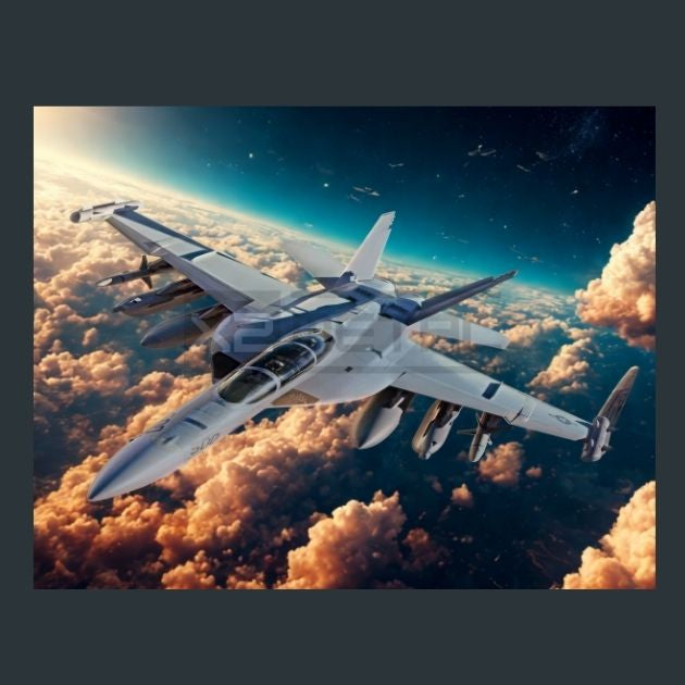 F-18-Jet-Metal-Prints