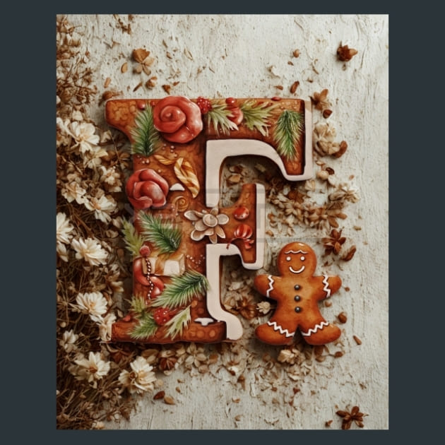 Xmas Letters Metal Prints, Posters &amp; – Metal Print &amp; Mouse Pad | ChromaLuxe | Made in Iowa USA