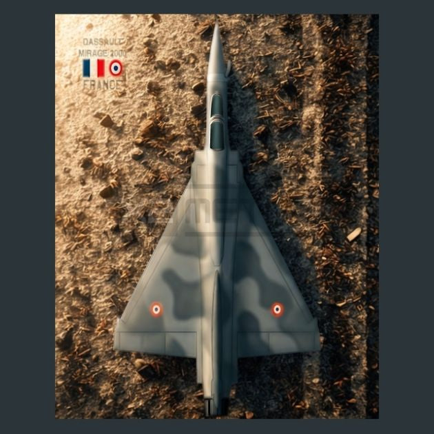 FR-Mirage-2000-Jet-Metal-Prints