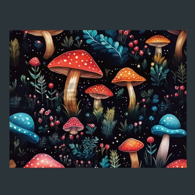 Fairytale &amp; Magical 18 Metal Wall Art and Desktop Mouse Pad by X2Metal