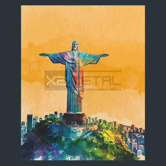 Faith in Steel Metal Wall Art and Desktop Mouse Pad by X2Metal