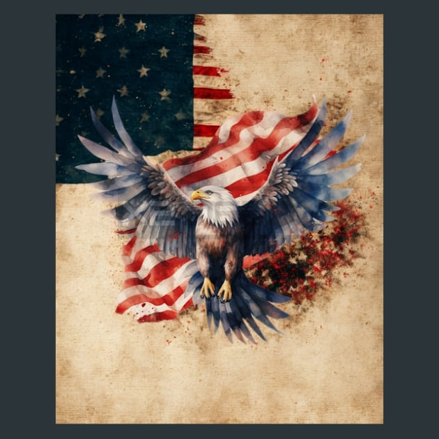Fireworks &amp; Freedom 21 Metal Wall Art and Desktop Mouse Pad by X2Metal