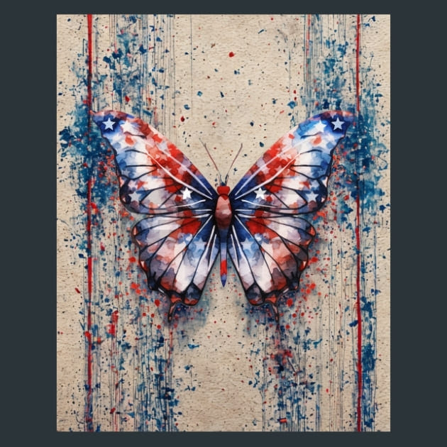 Fireworks & Freedom 2 Metal Wall Art and Desktop Mouse Pad by X2Metal