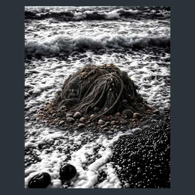 Fishing-Net-Shipwreck-Relics-metal-prints-posters-mouse-pads