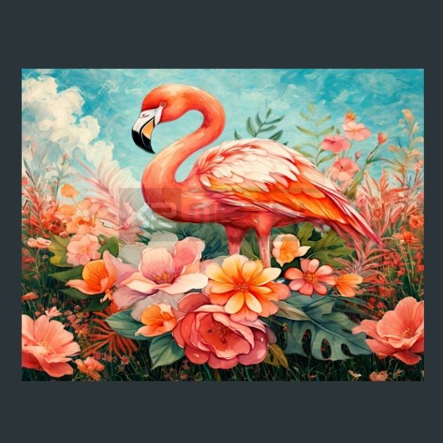 Flamingo-Oasis-25-Metal-Prints