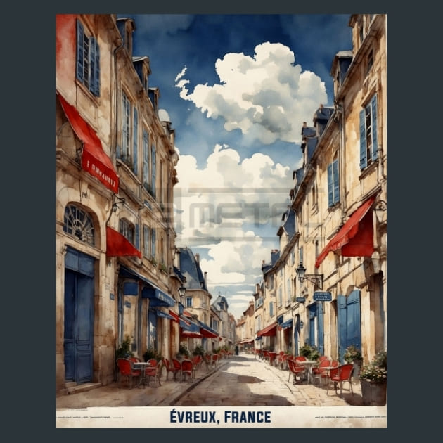France Metal Wall Art and Desktop Mouse Pad by X2Metal