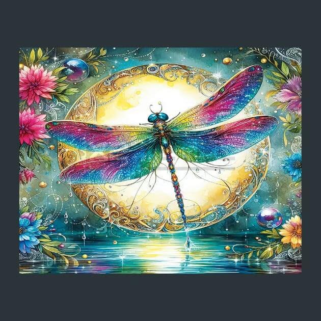 Frozen In Flight – Metal Print &amp; Mouse Pad | ChromaLuxe | Made in Iowa USA