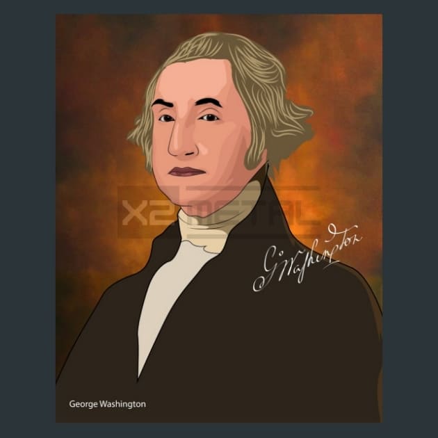 George-Washington-metal-prints-posters-mouse-pads